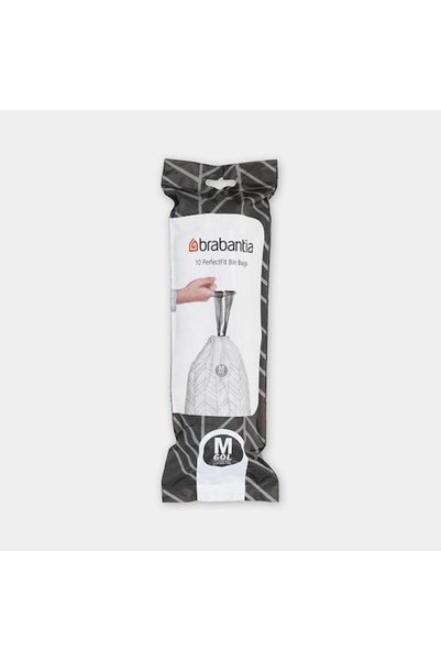 Brabantia Σακούλες σκουπιδιών χωρητικότητας 60 λίτρων με κορδόνι περίσφιξης P...