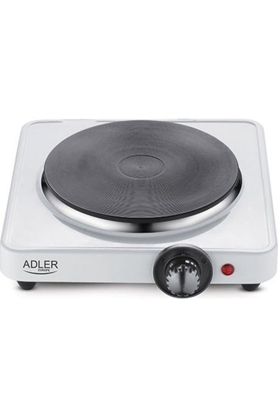 adler AD-6503 Επισμαλτωμένος Επιτραπέζιος Μονός Καυστήρας Λευκός Κωδικός: AD ...