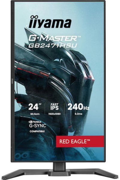 IIYAMA G-MASTER GB2471HSU-B1 Οθόνη Gaming IPS HDR 23.8 " FHD 1920x1080 240Hz ...