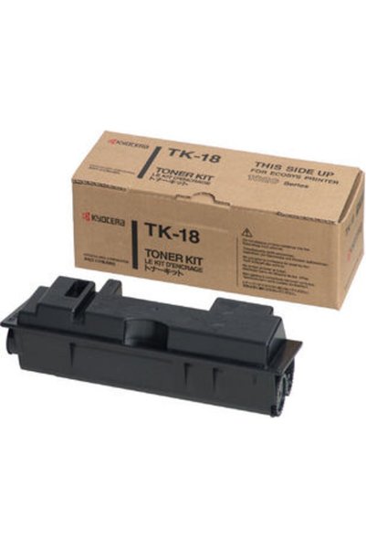 KYOCERA TK-18 Γνήσιο Τόνερ Εκτυπωτή Λέιζερ Μαύρο 7200 Σελίδες (1T02FM0EU0)