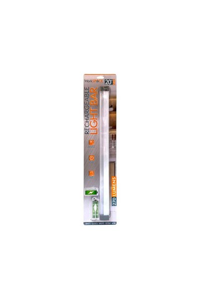 Tradesor Επαναφορτιζόμενη μπάρα φωτισμού LED - 52cm - 051230