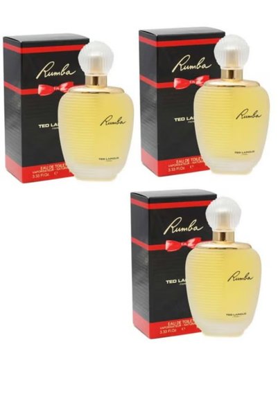 Ted Lapiduss Rumba EDT 100مل 3 قطع
