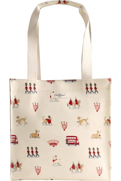 CATH KIDSTON Medium Bookbag MED BB STANLY LONDN, H69571, Cream