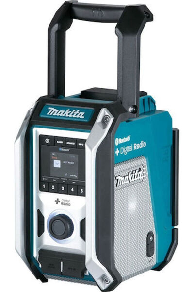Makita DMR115 Επιτραπέζιο Ραδιόφωνο Επαναφορτιζόμενο DAB+ με Bluetooth Μπλε