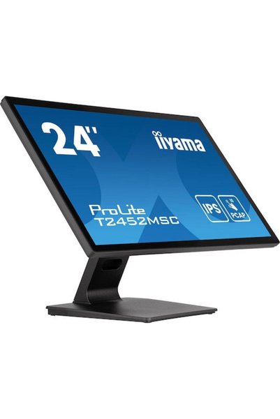 IIYAMA Οθόνη POS 24 " IPS LCD LED με Ανάλυση 1920x1080 Κωδικός: T2452MSC-B2AG