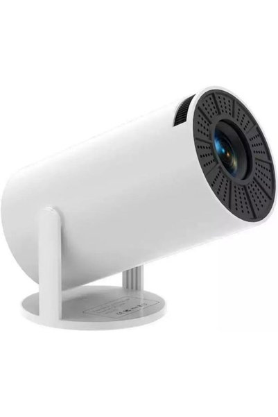 KIANO Relax Μίνι Προβολέας LCD HD LED με Wi-Fi και Ενσωματωμένα Ηχεία Λευκό