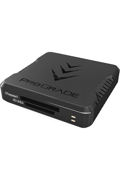 ProGrade Digital CFexpress Type B and SD UHS-II Dual-Slot Memory Card Reader ...
