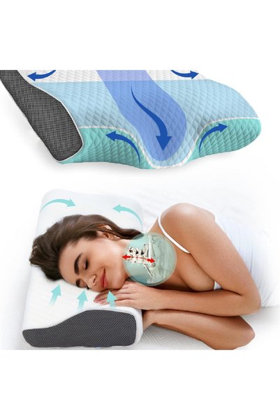 OEM Μαξιλάρι Ύπνου Memory Foam 34x60x11cm