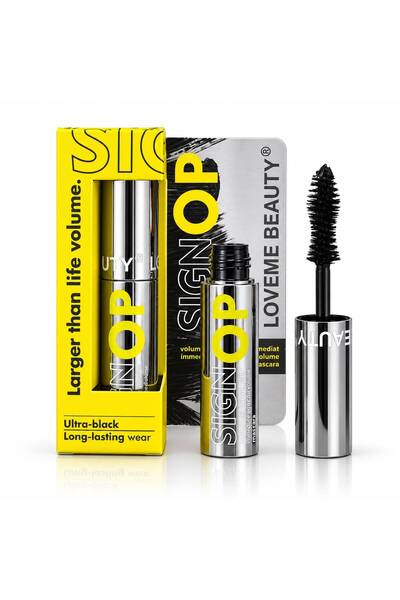LOVEME BEAUTY ماسكارا لافمي بيوتي SIGN OP السوداء لتكثيف الرموش ومنحها حجما ف...