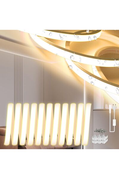 OEM Ταινία LED Νέον 5μ, Σιλικόνης, Αδιάβροχη, Πυράντοχη IP65, Θερμό Λευκό 300...