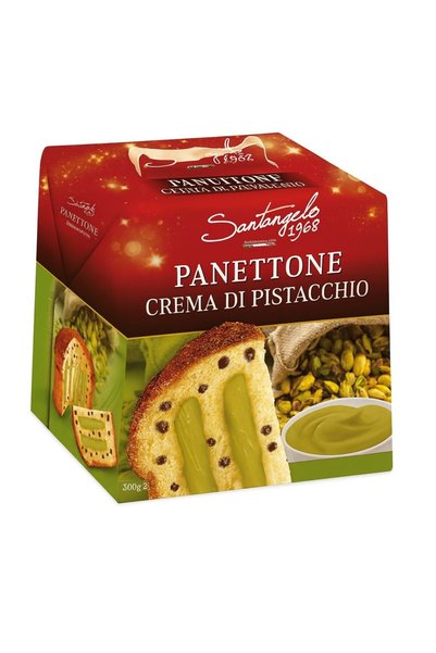 Santaniello Panettone cu fistic, Santangelo, 500 g