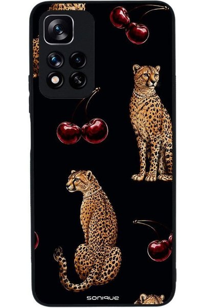 Sonique Θήκη Σειράς Diva για Xiaomi Redmi Note 11 Pro Plus 5G Κεράσι Τσίτα