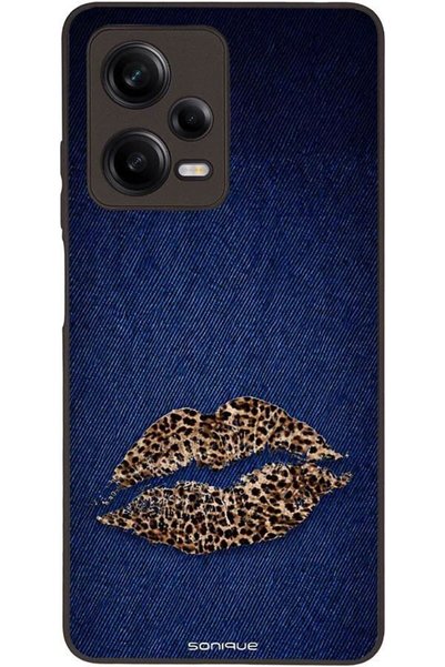Sonique Θήκη Σειράς Diva για Xiaomi Redmi Note 12 Pro 5G Ντένιμ Λεοπάρ