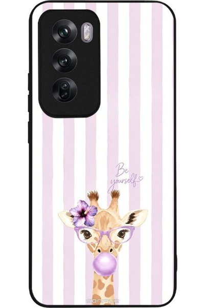 Sonique Σειρά Stripe Stories Θήκη για Oppo Reno12 Pro 5G Λιλά-Καμηλοπάρδαλη μ...