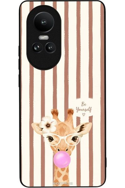 Sonique Σειρά Stripe Stories Θήκη για Oppo Reno10 5G Καφέ - Καμηλοπάρδαλη με ...