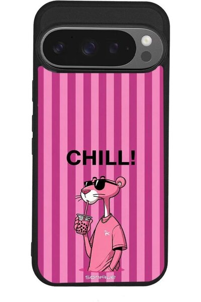 Sonique Σειρά Stripe Stories Θήκη για Google Pixel 9 Pro 5G Chill Panther