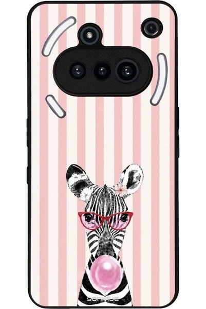 Sonique Σειρά Stripe Stories Θήκη για Nothing Phone 3a Ζέβρα - Μπαμπλγκάμ