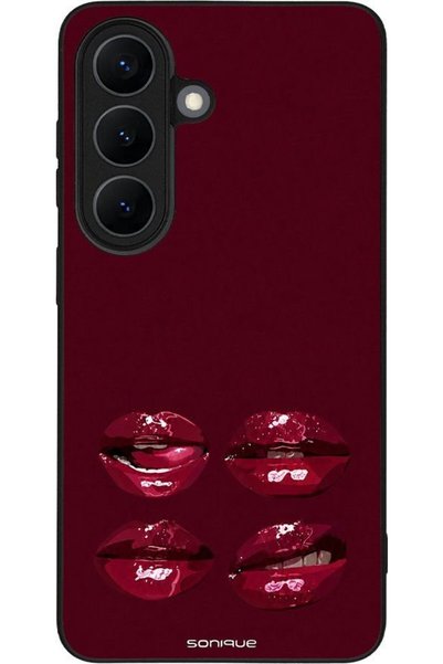 Sonique Θήκη Σειράς Diva για Samsung Galaxy S26 Κόκκινα Χείλη