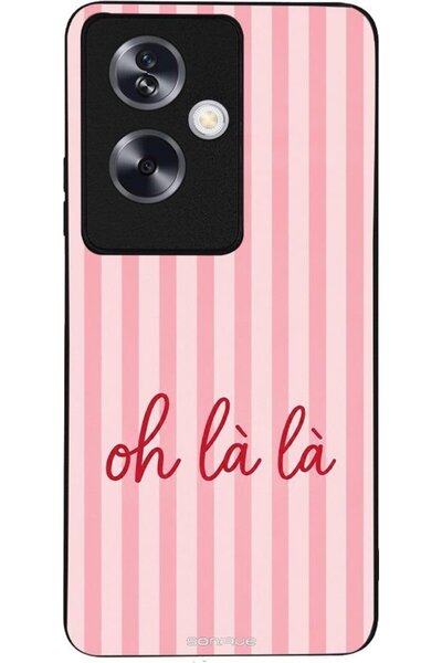 Sonique Σειρά Stripe Stories Θήκη για Oppo A79 5G Oh La La - Ροζ