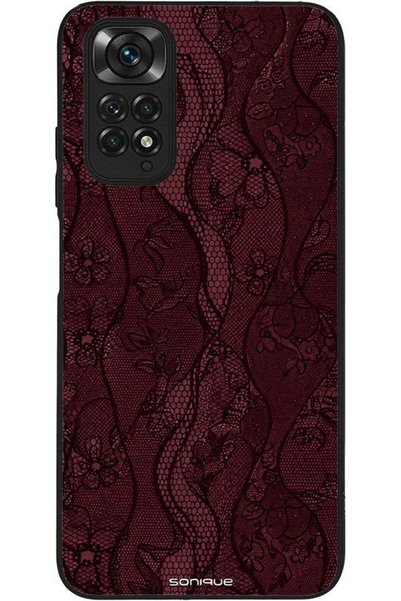 Sonique Θήκη Σειράς Diva για Xiaomi Redmi Note 11 4G / Redmi Note 11S Μπορντό...