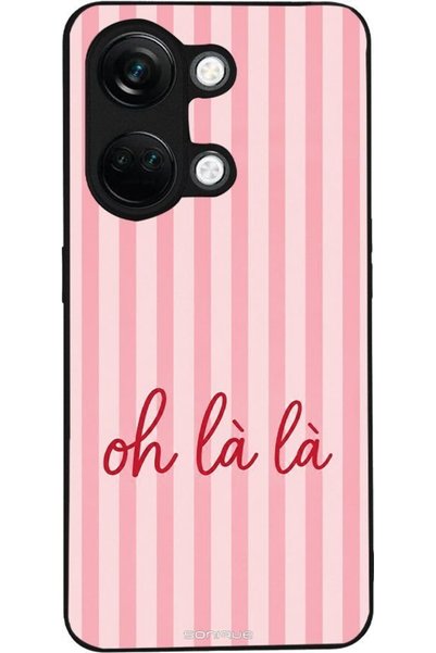 Sonique Σειρά Stripe Stories Θήκη για Oneplus Nord 3 5G Oh La La - Ροζ