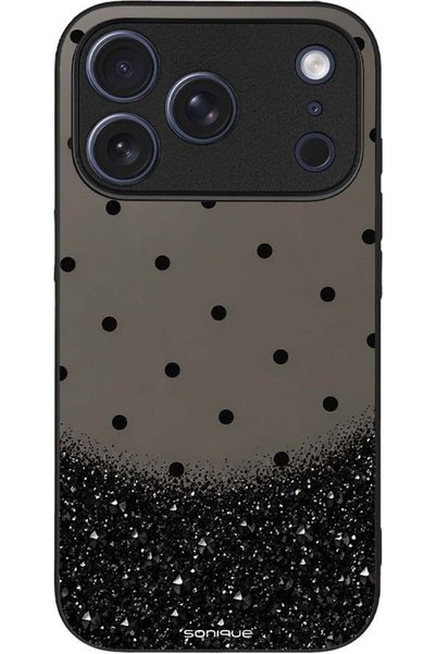Sonique Θήκη Σειράς Diva για Apple iPhone 17 Pro με Πουά και Γκλίτερ