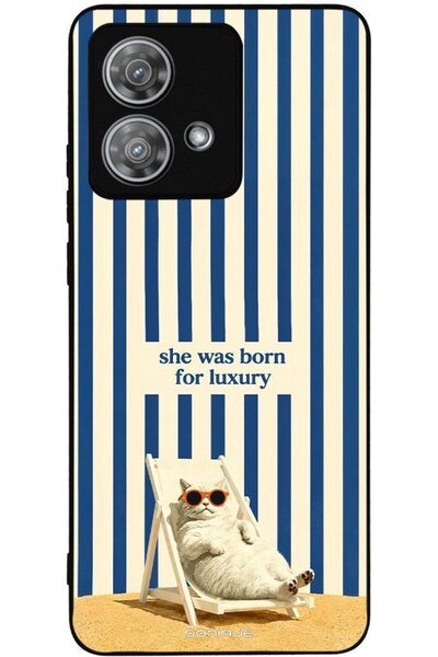 Sonique Σειρά Stripe Stories Θήκη για Motorola Edge 40 Neo 5G Γεννημένος για ...