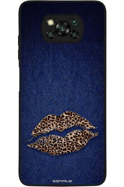 Sonique Θήκη Σειράς Diva για Xiaomi Poco X3 Nfc / Poco X3 Pro Ντένιμ Λεοπάρ