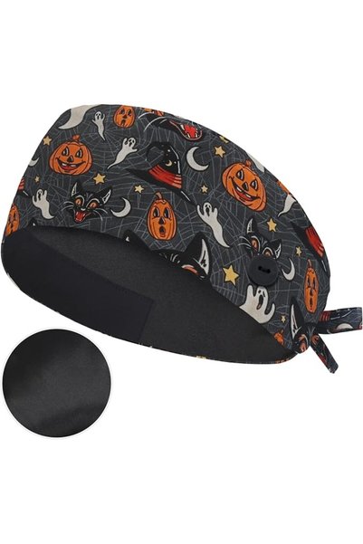 QBA Adjustable Working Cap with Button, Cotton Working Hat Sweatband, Elastic...