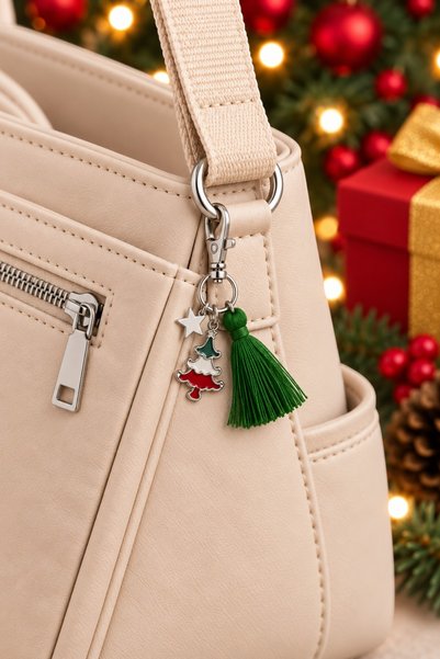 nftart.design New Year's Special Bag Charm/Bag Ornament/Keychain Ornament Sin...
