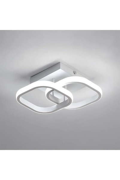 HASTHIP هاسثيب مصابيح سقف LED حديثة موفرة للطاقة، مصابيح اضاءة بيضاء 22 واط 6...