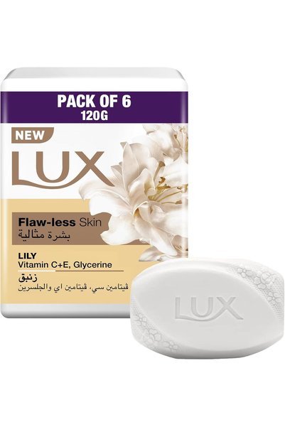[lux.pro] صابون لوكس المعطر كريمي بيرفيكشن، 120 جرام (6 قطع)