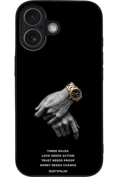 Sonique Ανδρική Έκδοση Θήκης για Apple iPhone 17 Τρεις Κανόνες