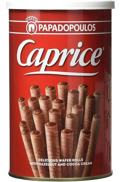 Caprice لفائف الويفر الكلاسيكية المحشوة بكريمة البندق والكاكاو، 115 جرام × 2 ...