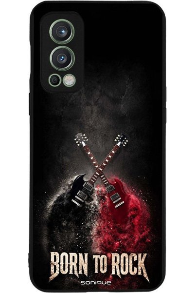 Sonique Ανδρική Θήκη για OnePlus Nord 2 5G Born to Rock