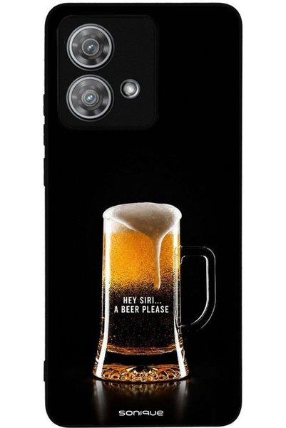 Sonique Ανδρική Έκδοση Θήκης για Motorola Edge 40 Neo 5G Μία Μπύρα, Παρακαλώ