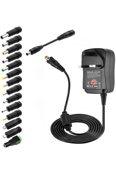 KASTWAVE محول طاقة عالمي AC/DC، محول طاقة عالمي من التيار المتردد إلى التيار ...
