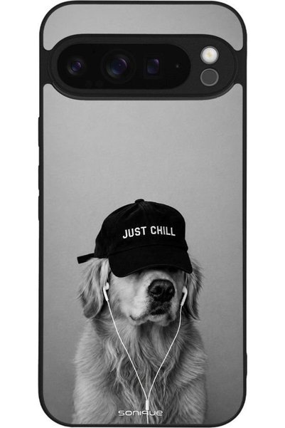 Sonique Ανδρική Έκδοση Θήκης για Google Pixel 9 Pro XL 5G Just Chill Pup