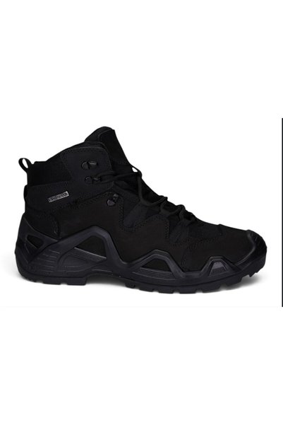 MECE SPOR Tactical Black Genuine Leather 100% Waterproof Military Boots, Camp...