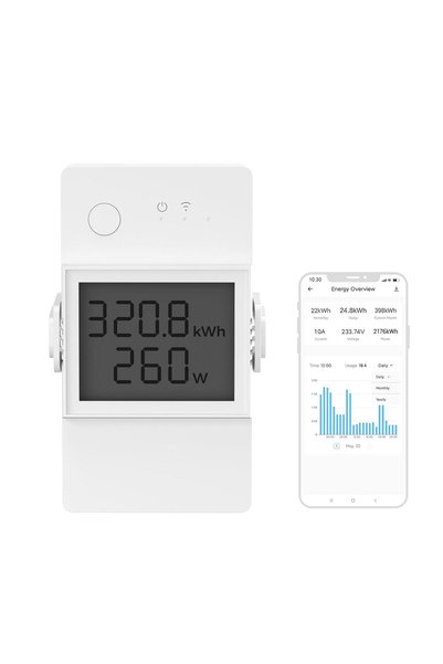 Generic POWR320D Elite 20A WiFi Smart WiFi Wireless Light Switch with Energy ...
