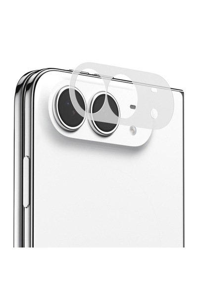 BLUEO Folie de protectie Camera Spate Invisible pentru Apple iPhone Duo, Plastic