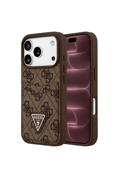Guess Θήκη για Apple iPhone 18 Pro Max / 17 Pro Max, 4G Διπλής Κάρτας Τριγωνι...
