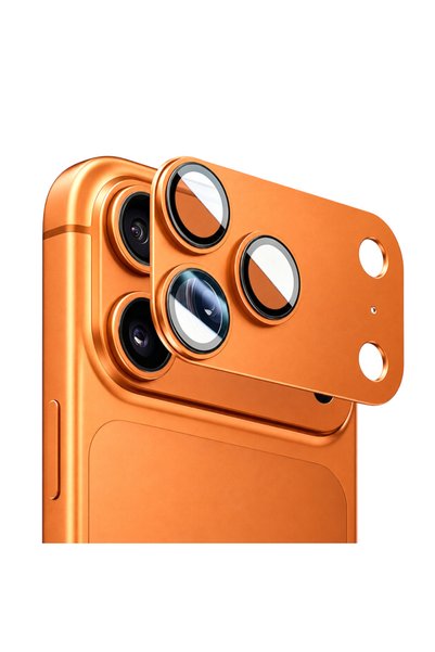 BLUEO Folie de protecție pentru camera din spate, cu ramă metalică integrată,...
