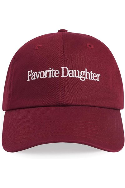 FAVORITE DAUGHTER قبعة بيسبول كلاسيكية للنساء بشعار مميز