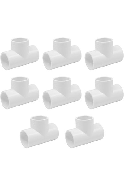 GENERAL 5 قطع وصلات أنابيب PVC مقاس 1 بوصة، محولات توصيل الأنابيب، موصلات مقب...