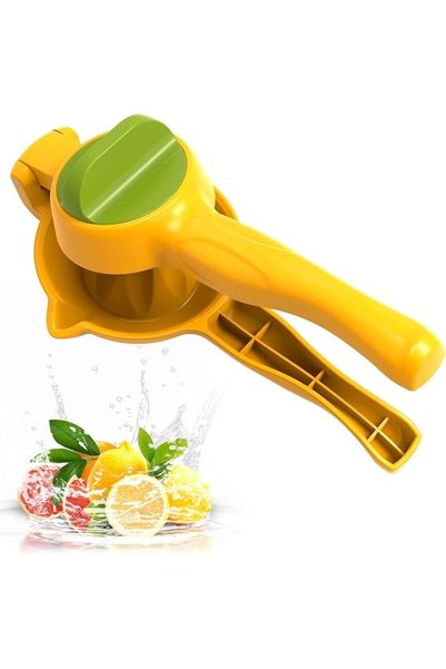 GENERAL Manual Citrus Juicer Press, Heavy Duty Lemon Lime Orange Squeezer wit...