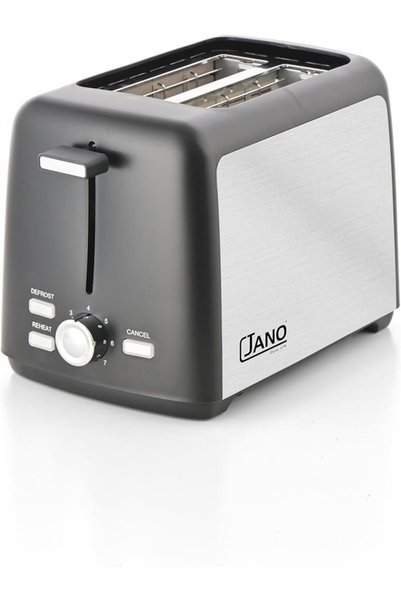 Janome Pin محمصة خبز كهربائية من جانو بقوة 800 واط، تحكم قابل للتعديل في درجة...