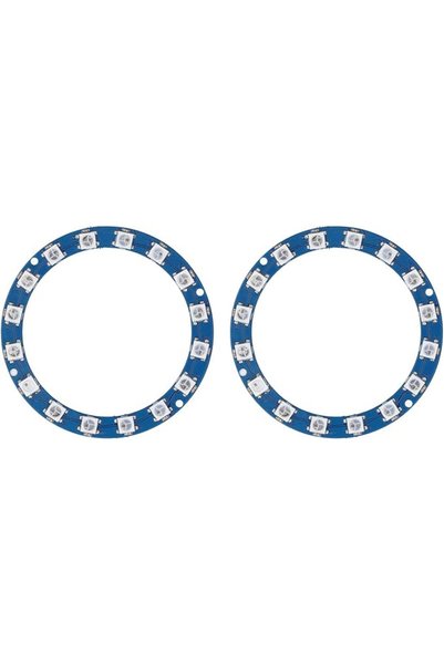 GENERAL Spassana Led Rgb Ring, 2 Pieces Ws2812B 5050 16 Bit Full Color, Small...