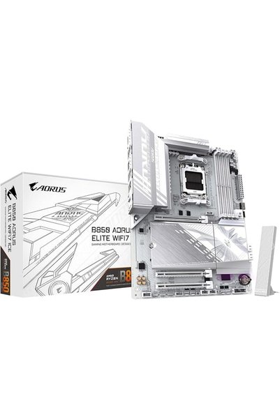 GIGABYTE AORUS GIGABYTE B850 AORUS Elite WIFI7 AMD AM5 ATX Motherboard, Suppo...
