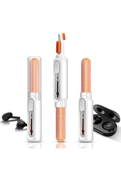 Tazweeq Earbud Cleaner Pen, Multi-Tool Kit for Earphones, Phone, Camera